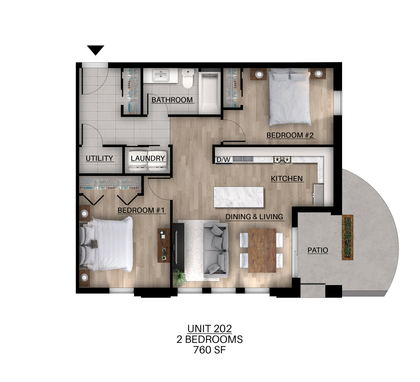 7 Maple [2 Bedroom - Premium]