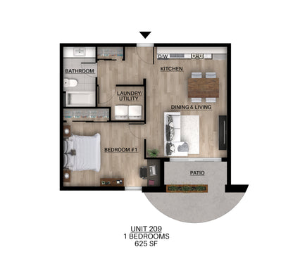 7 Maple [1  Bedroom - Premium]